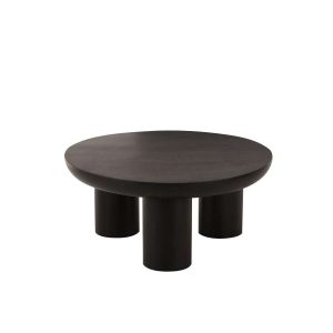 COFFEE TABLE TRIO MANGO WOOD BLACK