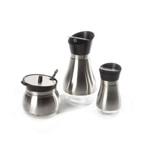 Glasskrukke M/Skje 9Cm