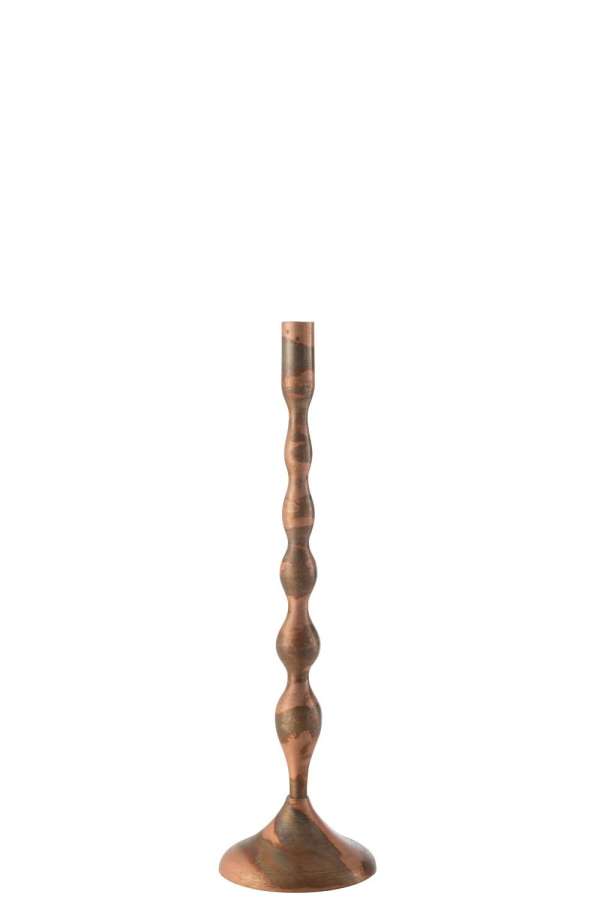 CANDLE HOLDER SHA METAL COPPER LARGE