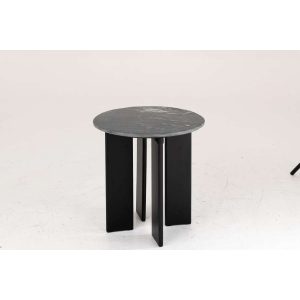 SIDE TABLE MATHILDE MARBLE BLACK