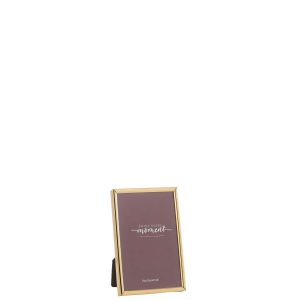 PHOTO FRAME TRACY STEEL SHINY GOLD SMALL