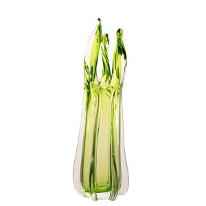 VASE SERENA GLASS GREEN LARGE