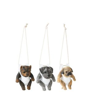 DOG+DIAPER A POLYRESIN MIX ASSORTMENT OF 3