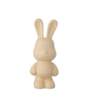 RABBIT FRED POLYRESIN BEIGE MEDIUM