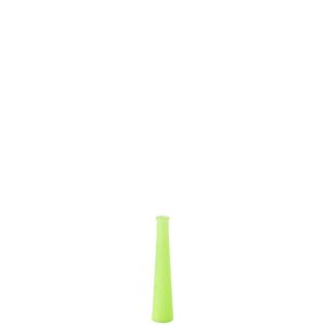 VASE TUBE GLASS NEON GREEN