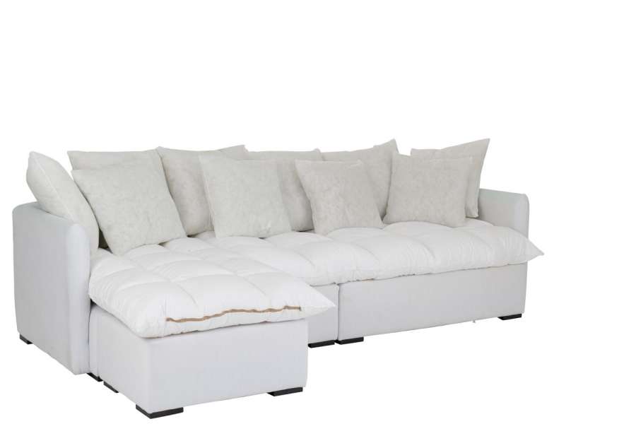 MODULAR SOFA BEACH SOFA WOOD BEIGE