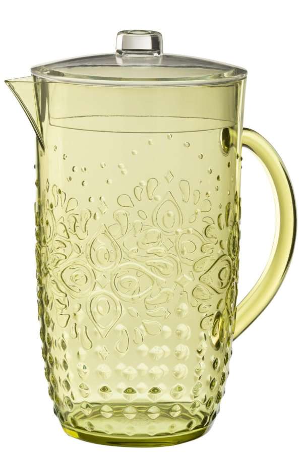 PITCHER PLASTIC GREEN