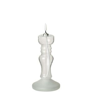 LED CANDLE GLASS TRANSPARENT