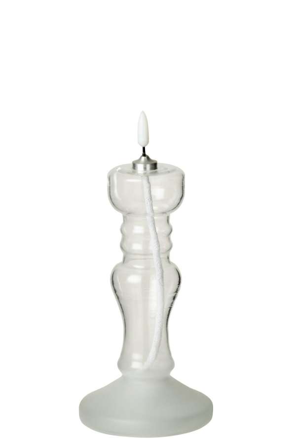 LED CANDLE GLASS TRANSPARENT