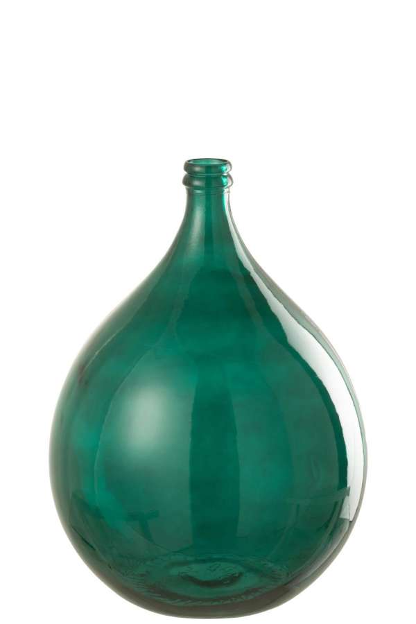 VASE LISSABON GLASS GREEN