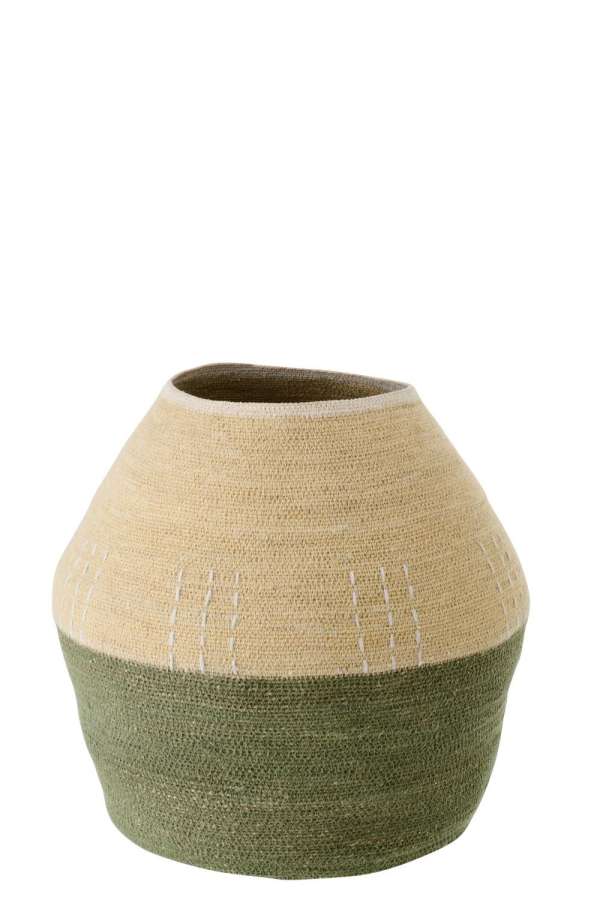 BASKET SEAGRASS NATURAL/OLIVE