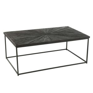 COFFEE TABLE SHANIL WOOD/IRON BLACK