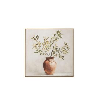 PAINTING OLIVE BRANCH ACRYLIC MULTICOLORED