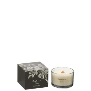 SCENTED CANDLE CARDAMON LIME COCONUT WAX SMALL-50 HOURS