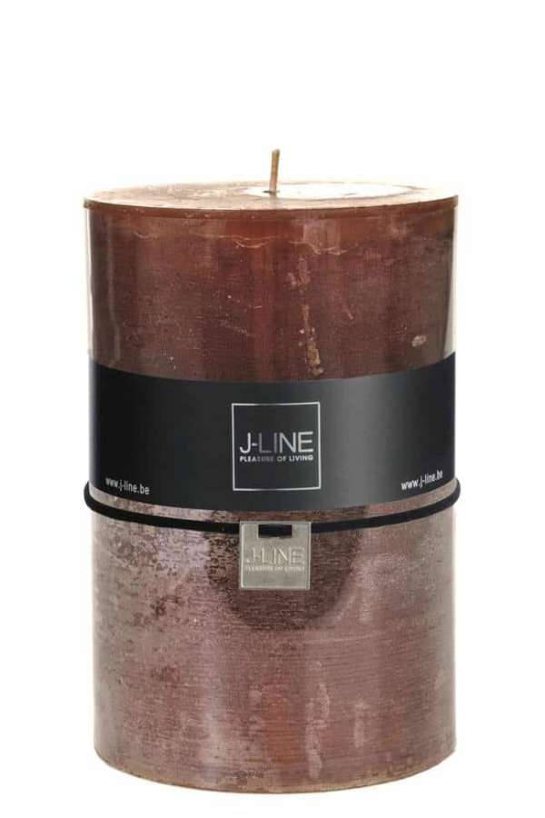 CYL. CANDLE BROWN XL -95H J LINE
