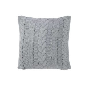 CUSHION TWIST POLYESTER GREY