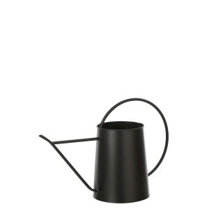 WATERING CAN DECORATIVE IRON BLACK