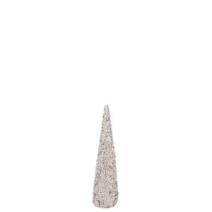 CONE SEQUINS FOAM CHAMPAGNE COLORED MEDIUM