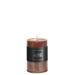CYL. CANDLE BROWN S18H