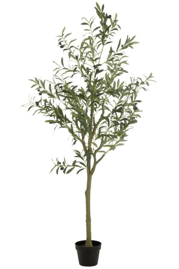 OLIVE TREE POT ARTIFICIAL GREEN LARGE