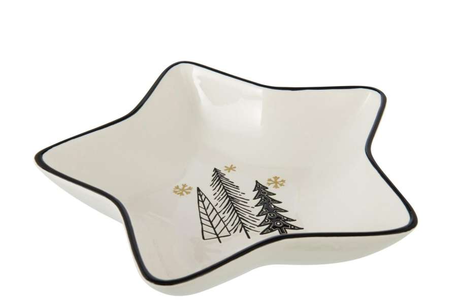 SERVING BOWL DOLOMITE WHITE LARGE