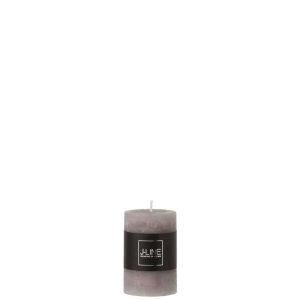 CYLINDER CANDLE  DARK GREY  S18H