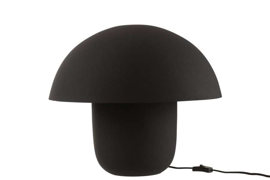 TABLE LAMP IRON BLACK LARGE