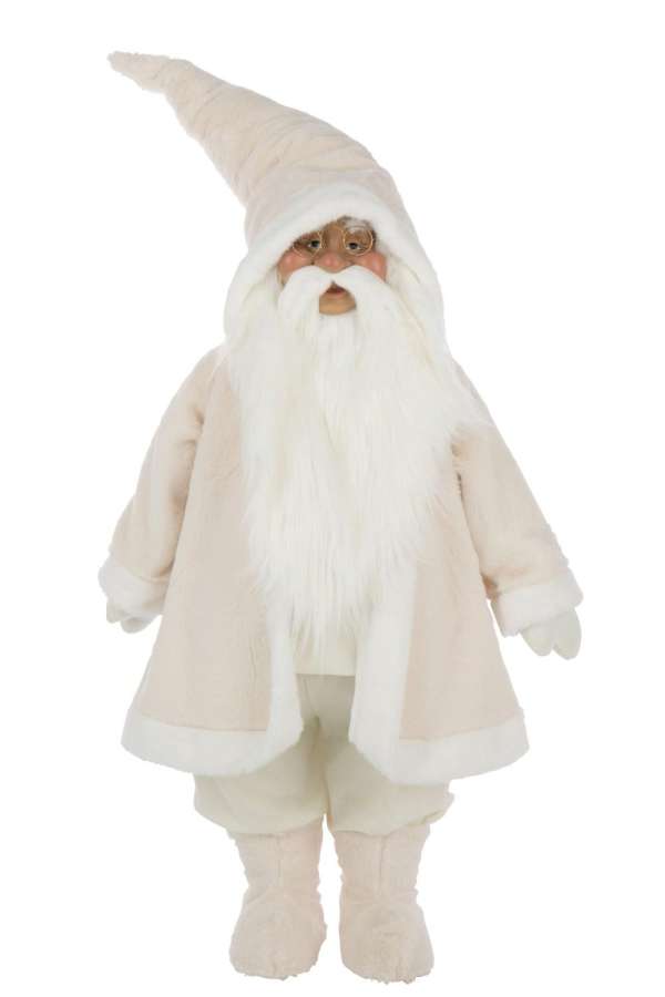 SANTA CLAUS GLASSES POLYESTER WHITE