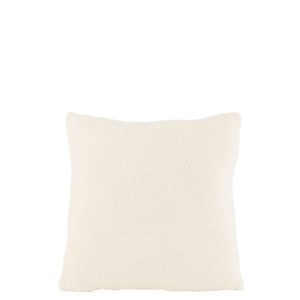 CUSHION TEDDY BOUCLÉ WHITE