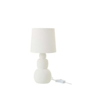 TABLE LAMP RENEE CERAMIC WHITE SMALL