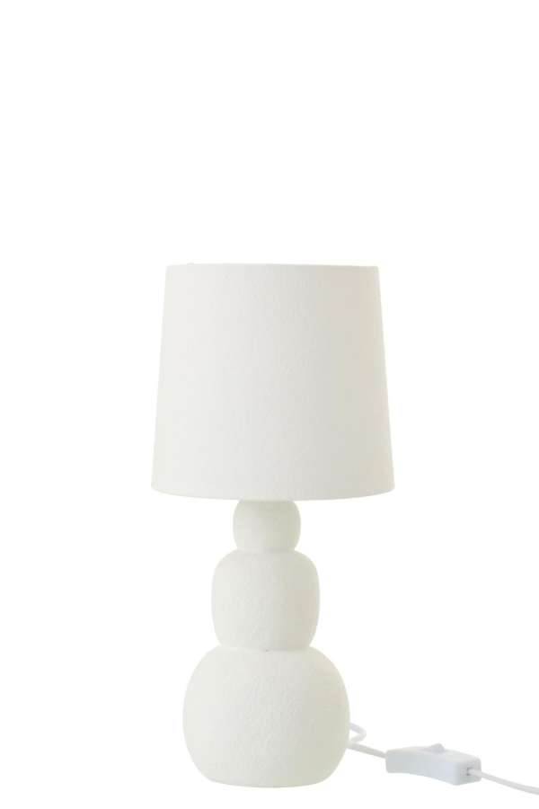 TABLE LAMP RENEE CERAMIC WHITE SMALL