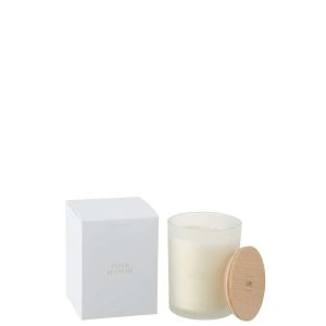 SCENTED CANDLE ACCORDS ESSENTIELS FLEUR BLANCHE-52H