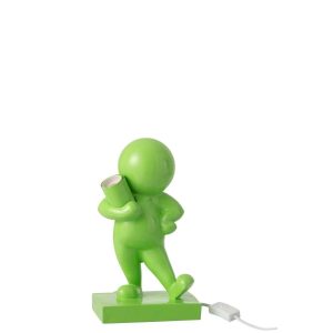 TABLE LAMP MARCEL RESIN GREEN