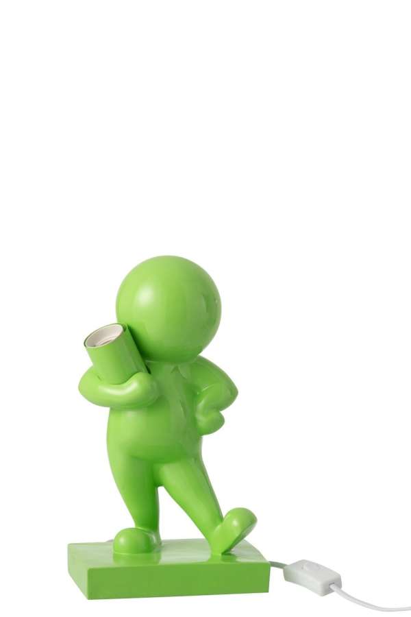 TABLE LAMP MARCEL RESIN GREEN