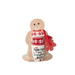 MUG+SOCKS IN GIFTBOX CERAMICS RED