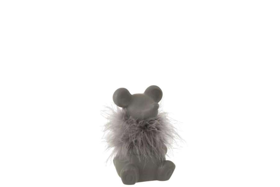 MOUSE PORCELAIN GREY SMALL