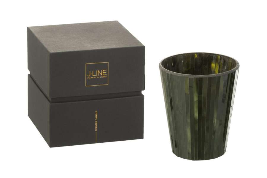 SCENTED CANDLE NOA HERBAL SERENITY GREEN LARGE-60H