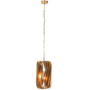 CEILING LAMP TINA IRON BLACK GOLD