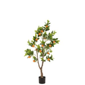 ORANGE TREE IN POT ARTIFICIAL ORANGE/GREEN LARGE