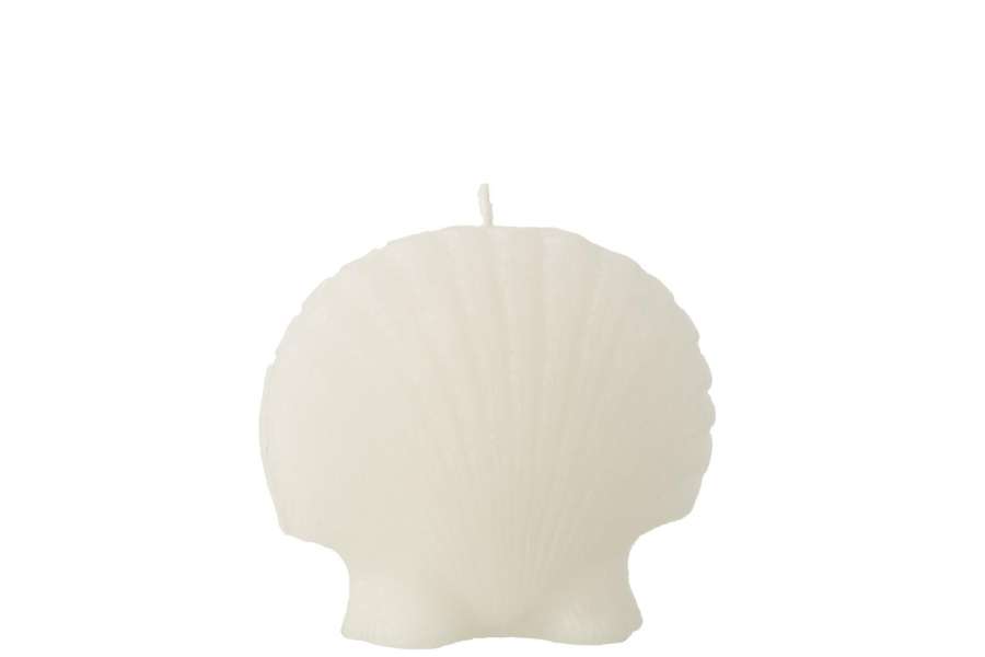 CANDLE SHELL WAX WHITE LARGE-8HOURS