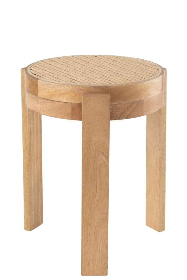 STOOL PUNE MANGO WOOD NATURAL