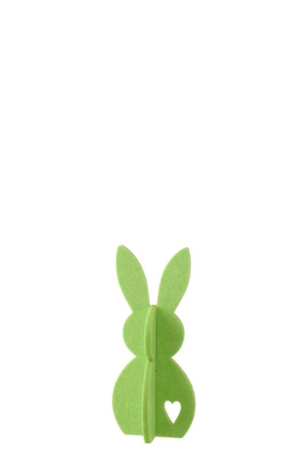 RABBIT FELT GREEN SMALL