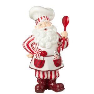 SANTA CLAUS COOK LIMEPOWDER CHRISTMAS RED/WHITE