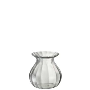 VASE AMO GLASS TRANSPARENT LARGE