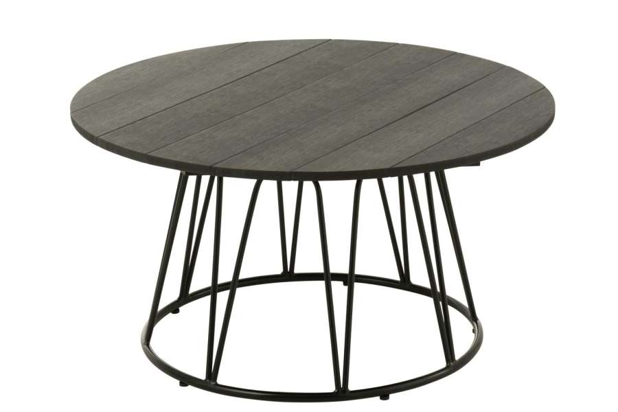 TABLE ZOA STEEL/POLYETHYLENE BLACK