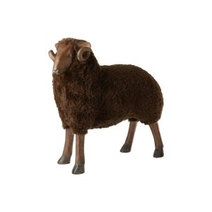 SHEEP HORNS LIMEPOWDER BROWN