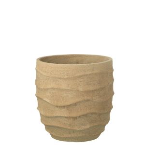 FLOWERPOT WAVES + OUTDOOR SAND BEIGE MEDIUM