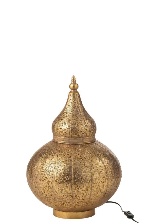LAMP ALADIN METAL GOLD SMALL