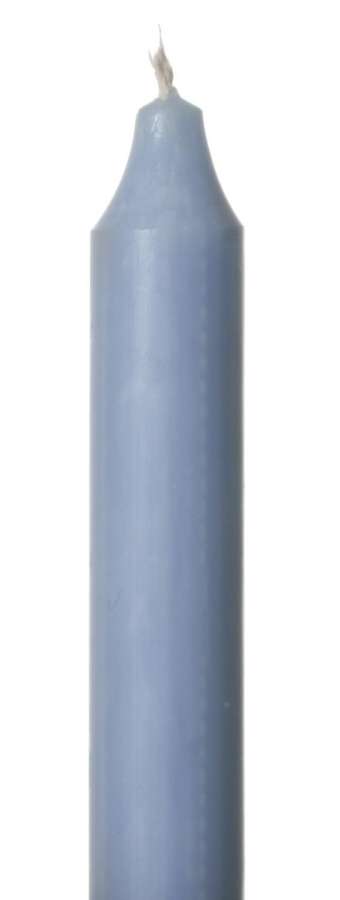 Kronelys Rustikk 2,2X30Cm 17 Lys Blå