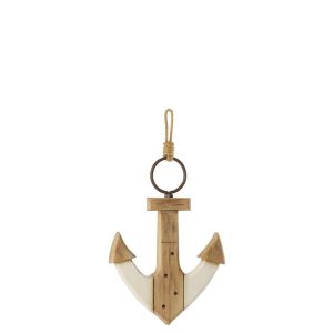 ANCHOR PAULOWNIA WOOD NATURAL/WHITE SMALL